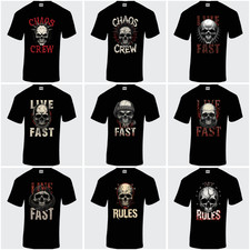 Maglia Punk Cotone Rebel