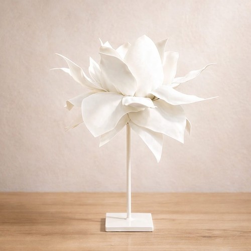 Lampada fiore artigianale - lampada,