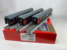 ACME 55275 SET 3 CARROZZE FS INTERCITY NOTTE  1 LETTI MU 2 CUCCETTE T4 ep VI H0
