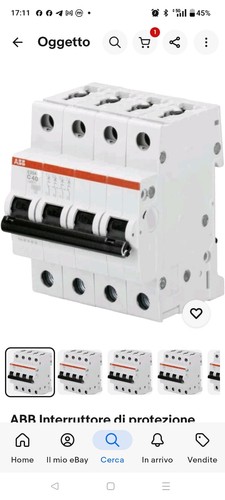 Interruttore magnetotermico - interruttore,