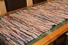 TAPPETO PASSATOIA ARTIGIANATO TIROLESE ANNI 80 cm.240x65 BELLISSIMO TAPPETO PA