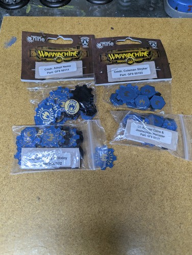 Set gettoni gf9 warmachine - gettoni,