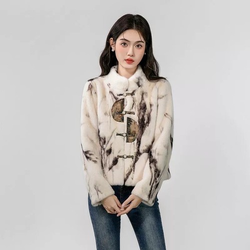 Giacca cappotto pelliccia - cappotto,