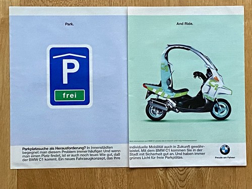 Bmw scooter - c1,