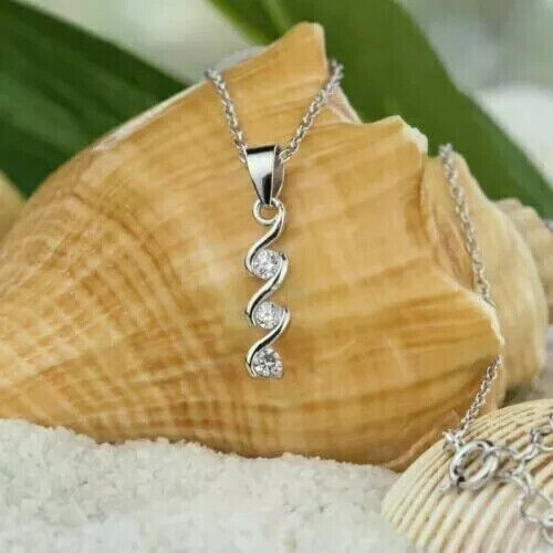 Ciondolo diamante simulato - ciondolo,
