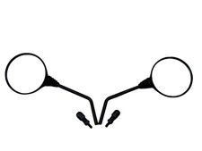 COPPIA SPECCHI SPECCHIETTI