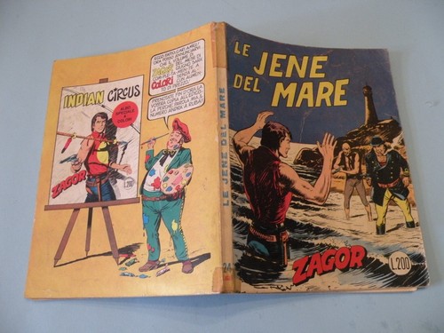 Zagor scritta rossa 200 lire - zagor,