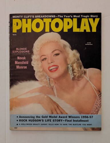 Photoplay magazine mar 1957 - magazine,