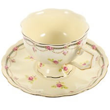  Servizio Tazzine Caffe Con Piattino Coppa Di Ceramica Tè Vintage Tazza