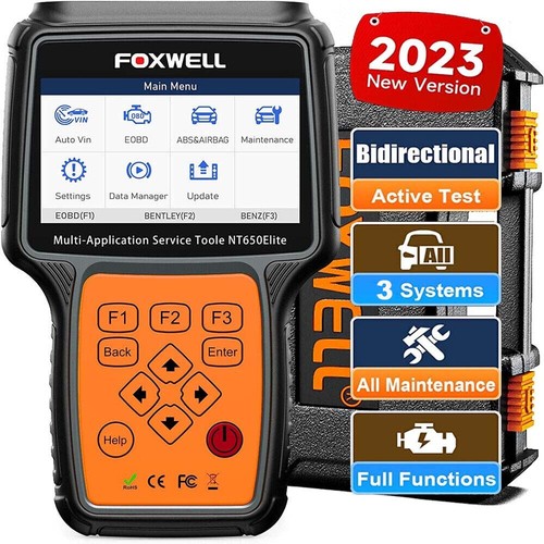 Foxwell nt650 auto - foxwell, obd2