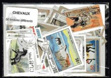 Animali Cavalli 50 Timbri