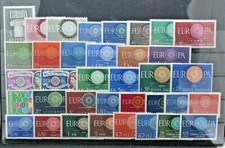 EUROPA CEPT 1960 ANNO COMPLETO FULL YEAR NUOVI MNH** 36 FRANCOBOLLI (C.3)