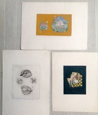 AMBROGIO NICOLINI - 3 bulini