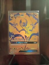 Carta Pokemon Lunala Gx gold ITA Poteri supremi