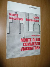 TEATRO BROCHURE MORTE DI UN