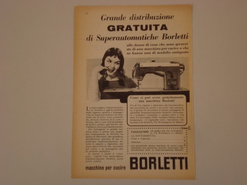 Advertising pubblicità 1958 - pubblicità,