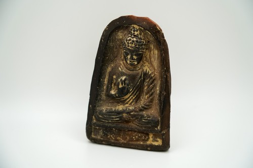 Antica statua buddha - statua, di