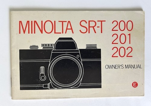 Minolta srt 200 201 202 - minolta,