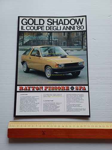 Rayton fissore gold shadow - rayton-fissore,