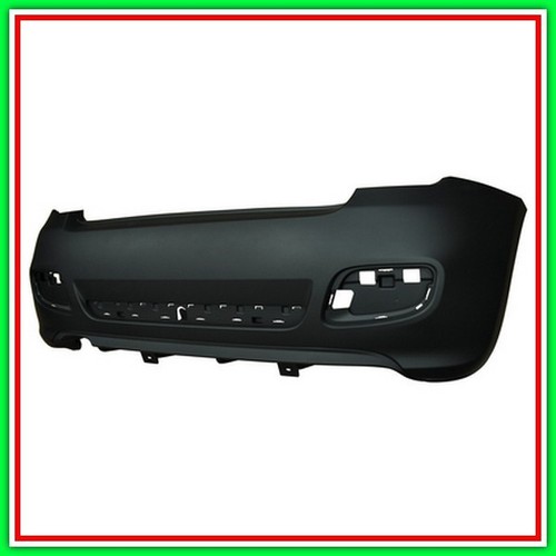 Paraurti posteriore con primer - paraurti,
