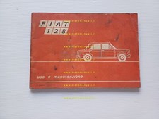 FIAT 128 1971 manuale uso