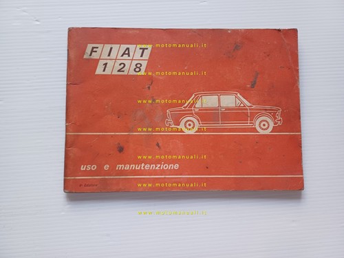 Fiat 128 1971 manuale - fiat,