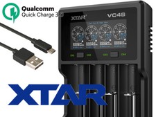 XTAR VC4S - Caricabatteria Per