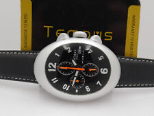 LOCMAN NUOVO CRONOGRAFO MAI INDOSSATO ALLUMINIO BOX&PAPERS ANNI 2000'S OROLOGIO