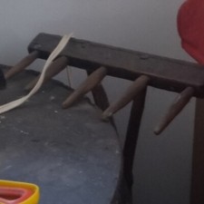 Rastrello Legno Vintage