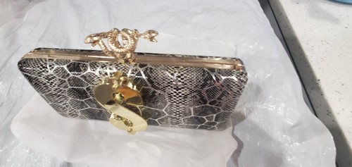 Borsa pochette snake skin two - borsa,