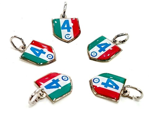 Ciondolo scudetto calcio - ciondolo,