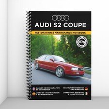 AUDI S2 COUPE : Libretto Di Restauro E Manutenzione  - CONSEGNA GRATUITA