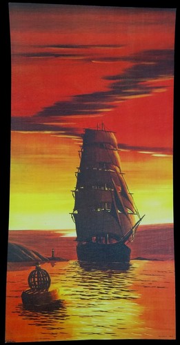 Sunset pirata nave barca - pirata,