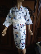 Kimono Yukata Jetter Mars Capitan Jet made in japan vintage