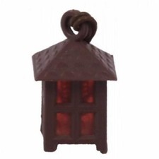 LAMPIONE PLAST.LUCE ROSSA 3,5V
