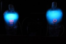 Tubo riempito gas mercurio VG-129 base E27 ≈ pellicola sonora