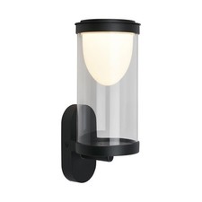 Applique Esterno Moderno Deyo Plastica Nero Led Integrato 2,6W 3000K