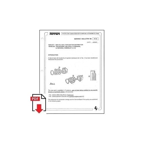 1987 ferrari service bulletin - ferrari,