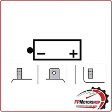 BATTERIA PER MOTO YUASA 52015 12V 20AH 185X80X170MM CCA110 BMW R60 600