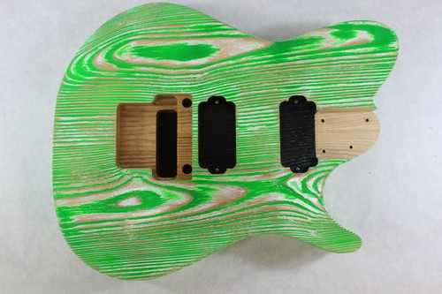 Corpo chitarra sandblasted - sandblasted, fr