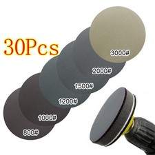 Dischi carta vetrata flocculante lattice alta elasticità 125 mm grana 800 3000