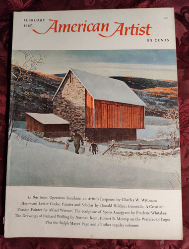 American artist february 1967 - artist,