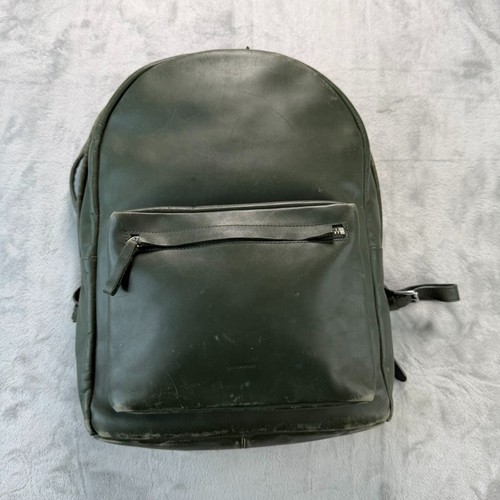 Sandqvist zaino pelle verde - zaino, in