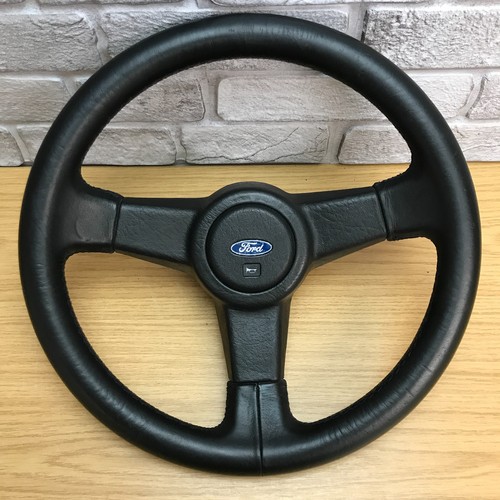 Volante pelle nero - in,