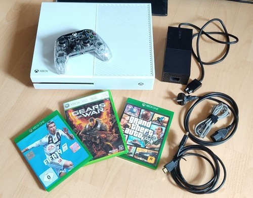 Xbox one fat white 500 - one,