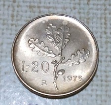 20 Lire Quercia 1975 (1)Fdc