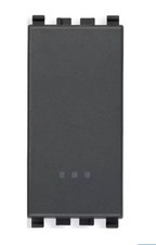 PULSANTE 20008 VIMAR EIKON GRIGIO