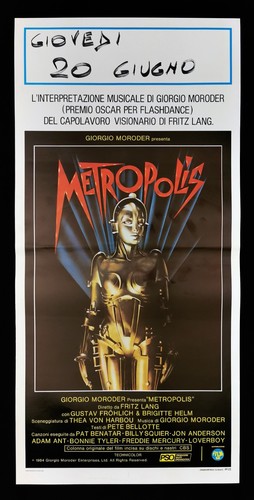 Metropolis locandina poster - metropolis,