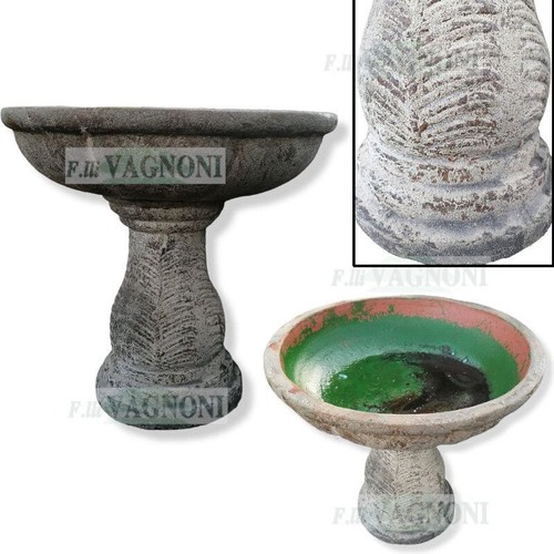 Vaso ciotola con coalzata - , in
