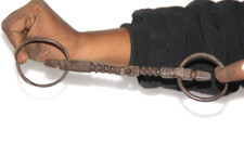 Morsetto In Ferro Vintage Rustico / Morsetto Per Cavallo Collezionabile 13677